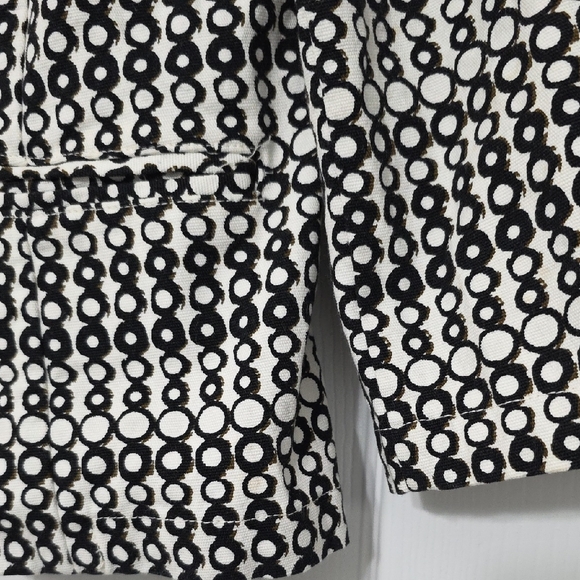 CAbi Black and White Patterned Blazer - Picture 7 of 12